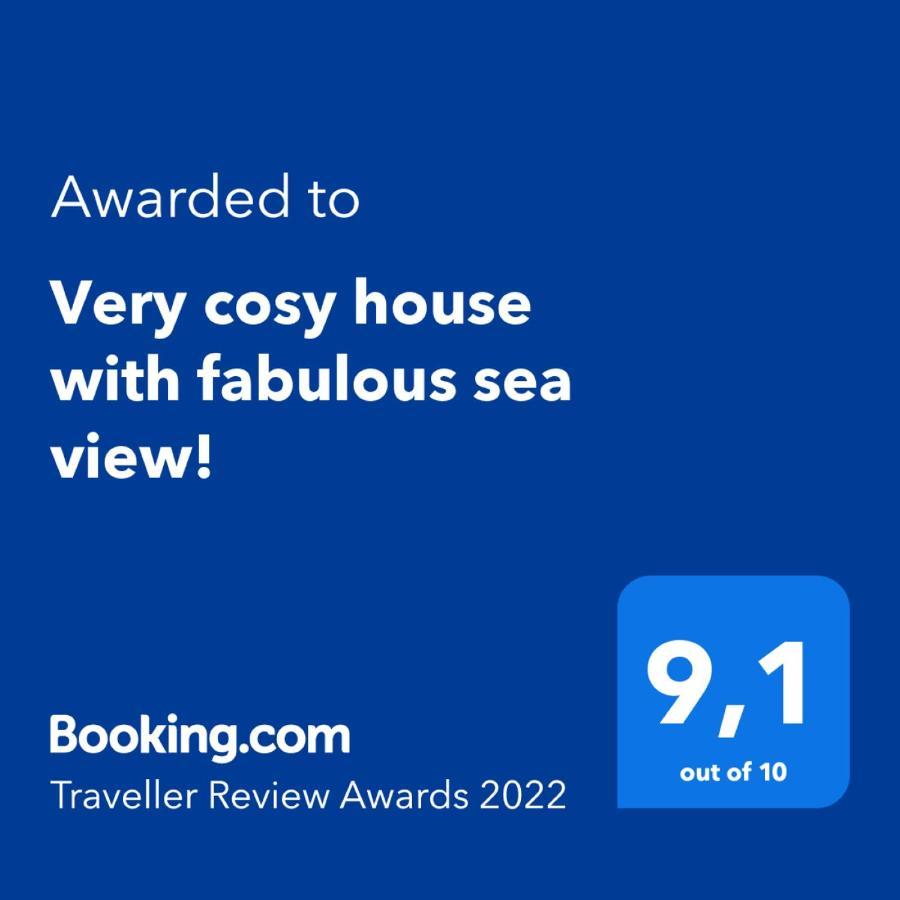 Very Cosy House With Fabulous Sea View! Pietra Ligure Exterior photo